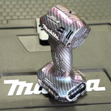 マキタ 各種 カーボン柄マジョーラ仕様 F/Gタイプ 　カスタムハウジング　の画像