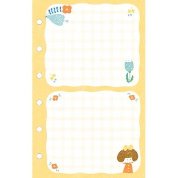 ニコイチリフィルM6 おはないっぱいmizutama fufufu手帳 RF09の画像