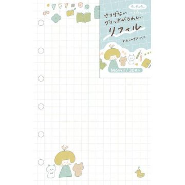 リフィル M6 わたしのすきなもの mizutama fufufu手帳 RF05の画像