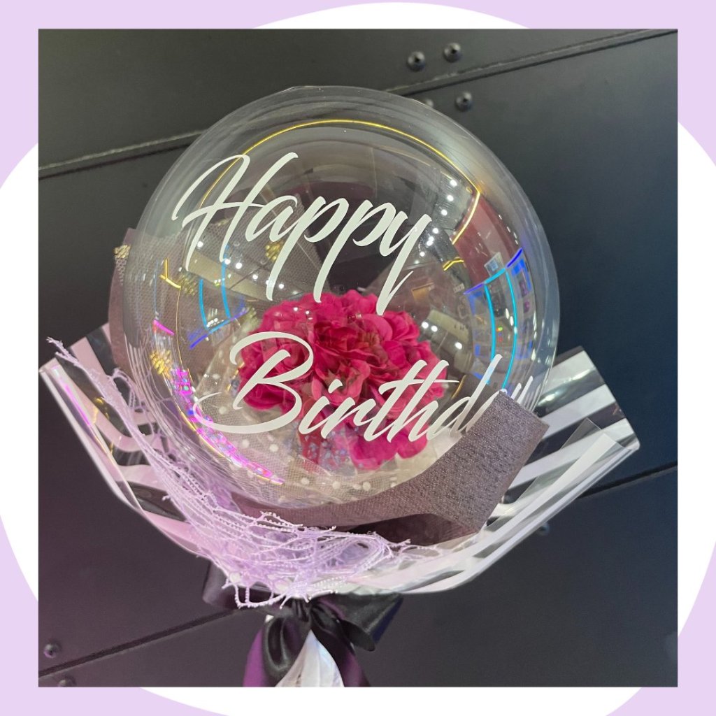 クリアFLOWERブーケの画像