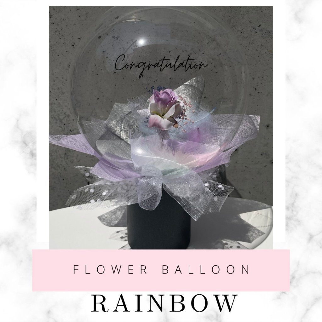 フラワーバルーン　ローズの画像