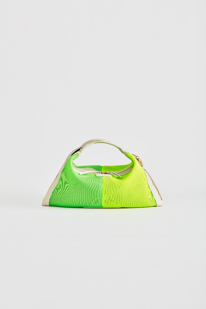 Vivace media mesh                  green_yellow_offwhiteの画像