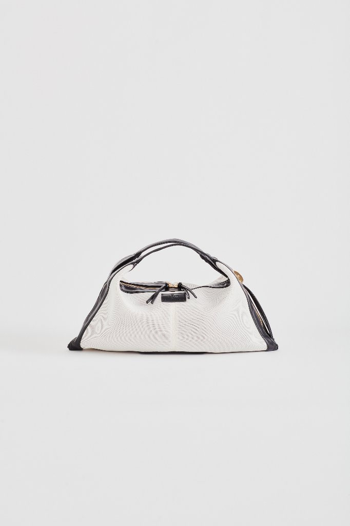 Vivace media mesh offwhite_blackの画像