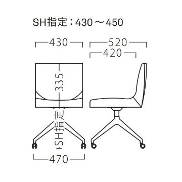 ルトイスC／D（キャスター付）の画像