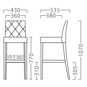 プレージスタンド（SH770mm）の画像