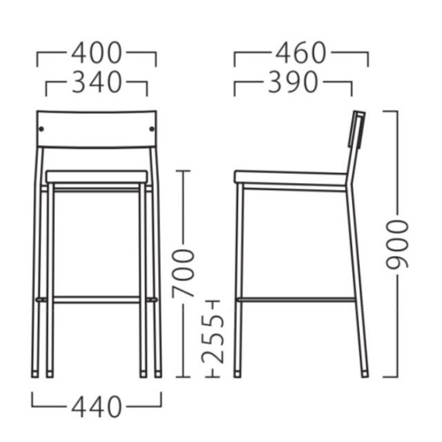 ミュースタンド（SH700mm）画像