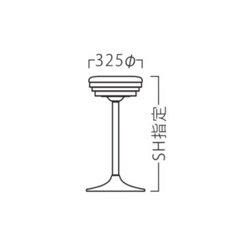 ミノムスタンド【MINOMU】回転式カウンタースタンドの画像