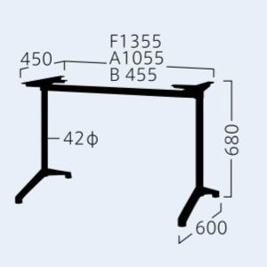 DT-503-F（対立脚）1500×750用画像