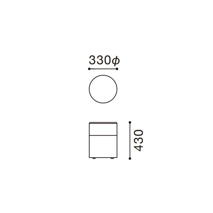 330丸スツール2型の画像