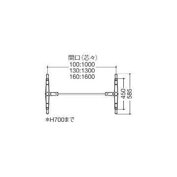 BT-11-100（対立脚）～1200×750用の画像