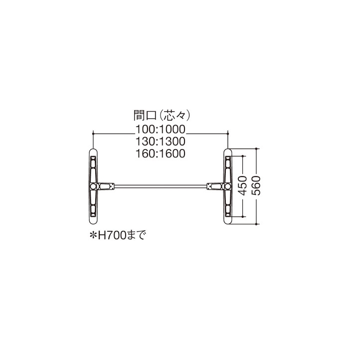 BT-12-100（対立脚）～1200×750用の画像