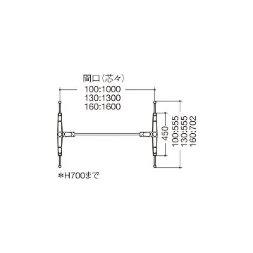 BT-13-160（対立脚）～1800×900用の画像