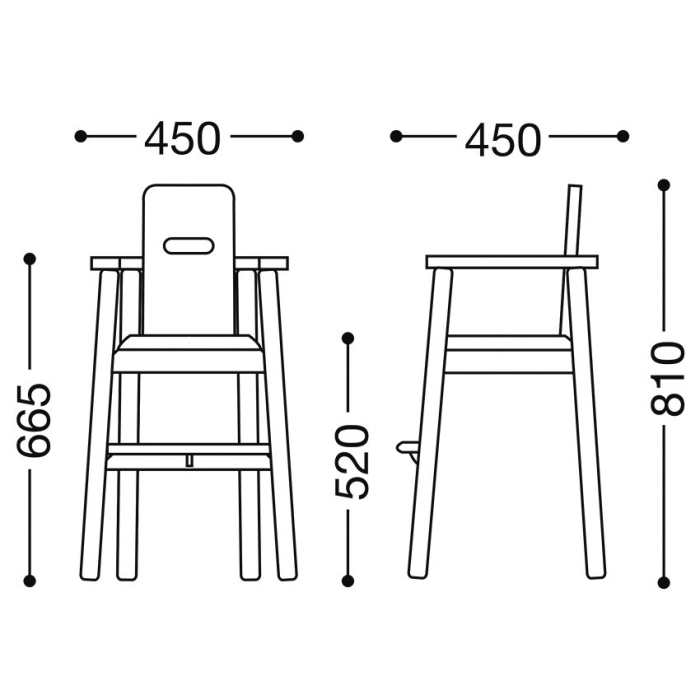 子供椅子6号（既製品）の画像