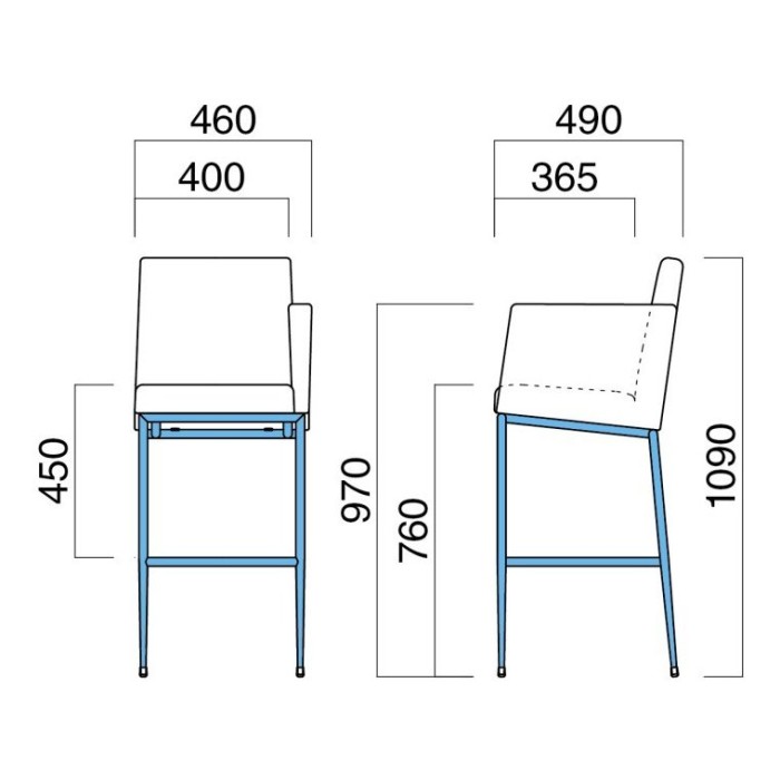 エクセドラスタンド LA／RA（M）【Exedra】SH760mmの画像