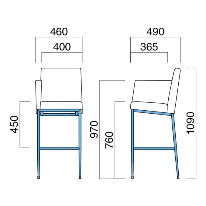 エクセドラスタンド LA／RA（M）【Exedra】SH760mmの画像