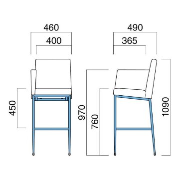 エクセドラスタンド LA／RA（M）【Exedra】SH760mmの画像