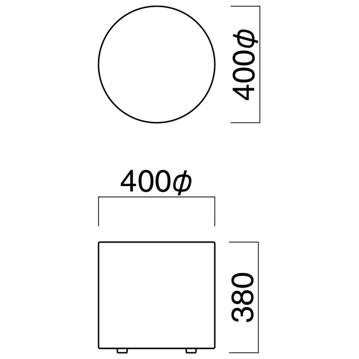 S-C1　[丸スツール]の画像