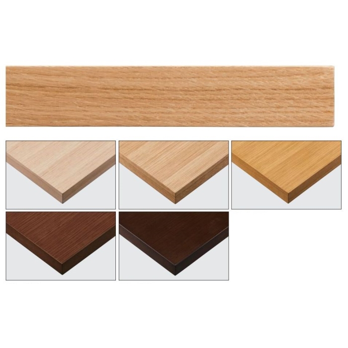 ナラ柾目突板共貼り天板【Quon Table Top】の画像