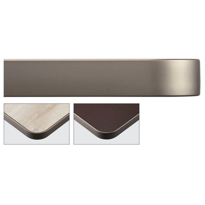 メラミンアルミエッジ天板【Quon Table Top】の画像