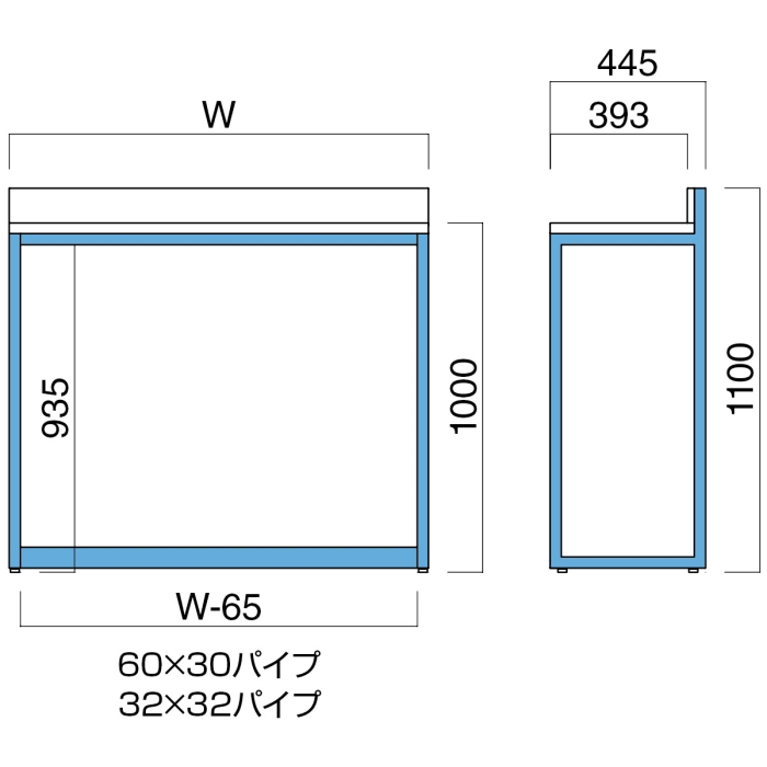 マルシェテーブル画像