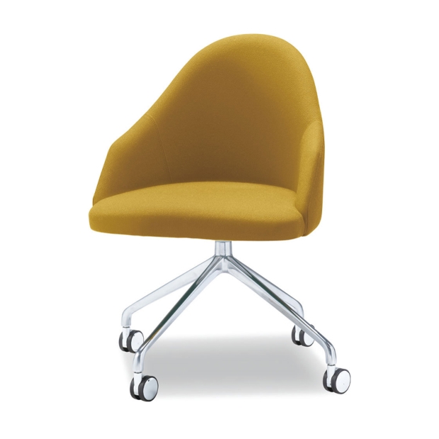 レイ アームチェア キャスター脚【Ray】の画像