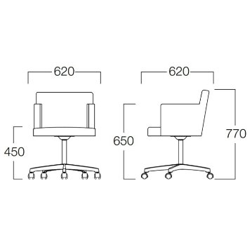 アイデオ アームチェア [Ideo] の画像