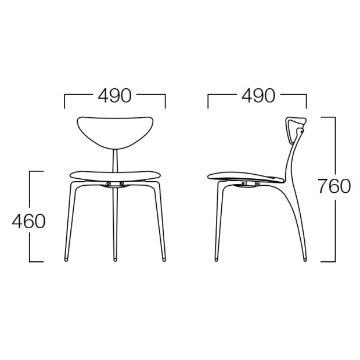 リンクチェア 3本脚 [Link Chair]の画像