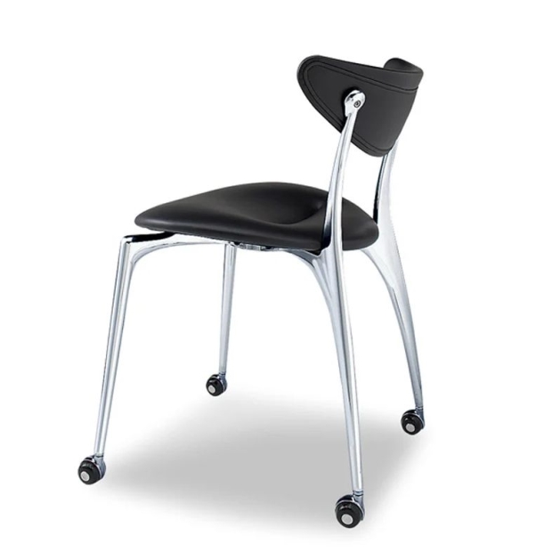 リンクチェア アームレスチェア キャスター脚【Link Chair】の画像