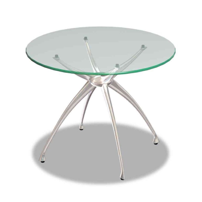 リンクガラステーブル φ900【Link Glass Table】の画像