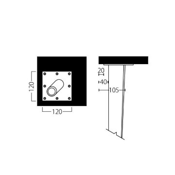 CT-433（独立脚1本）画像