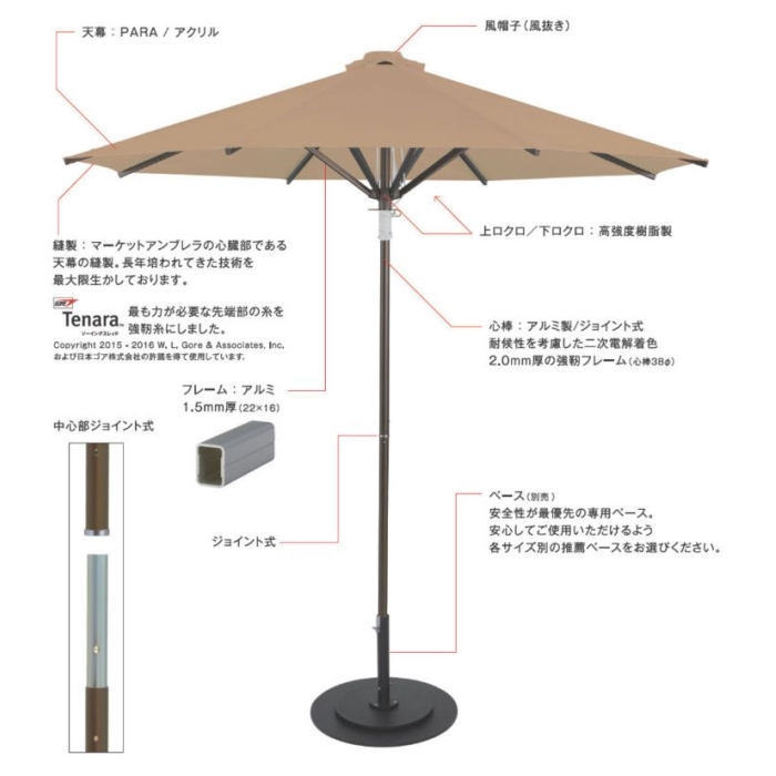 SVシリーズ（パラソル）の画像