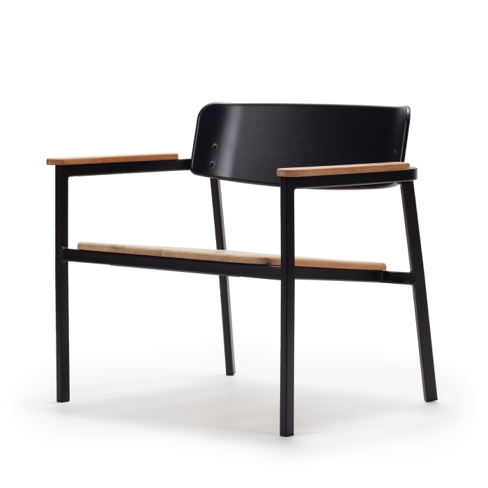 シャイン ラウンジ チェア-チークシート [SHINE LOUNGE CHAIR-TEAK SEAT]の画像