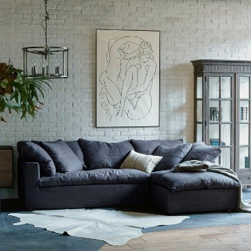 ルシアス シェーズロング ソファ [LUSCIOUS CHAISE LONGUE SOFA]画像