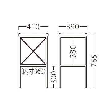 プロットスタンドⅡ【PLOTⅡ】SH765mmの画像