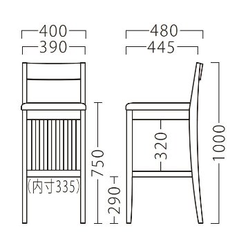 柵スタンド【さく】SH750mmの画像