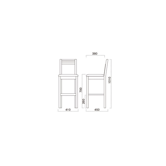 門前【もんぜんスタンド椅子】SH700ｍｍの画像