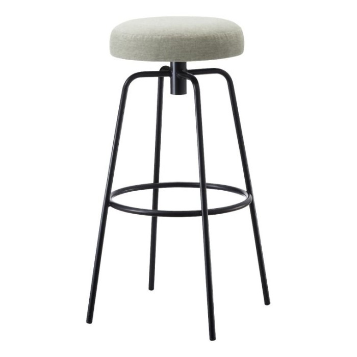 トラットリア丸ハイスツール（鋲無）【Trattoria】SH750mmの画像