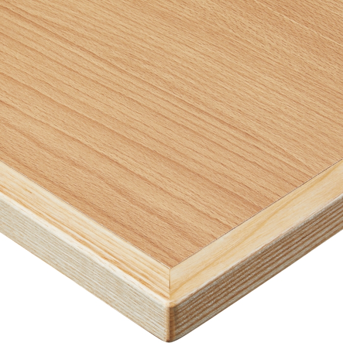 ST-004 メラミン化粧板／木縁巻き（20mm）の画像