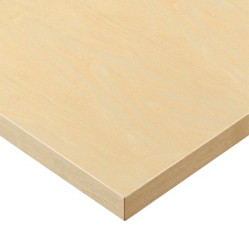 ST-105　アッシュ突板／共巻き【フリーサイズテーブル】の画像