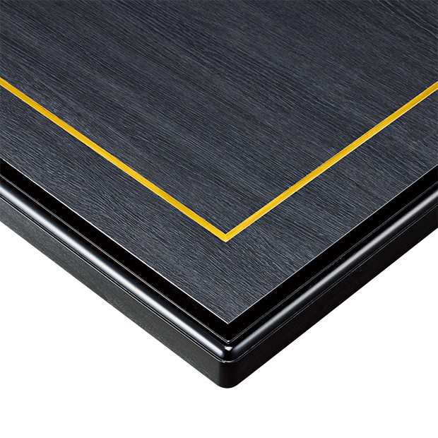 ST010　メラミン化粧板／真鍮入【レギュラーテーブル】の画像
