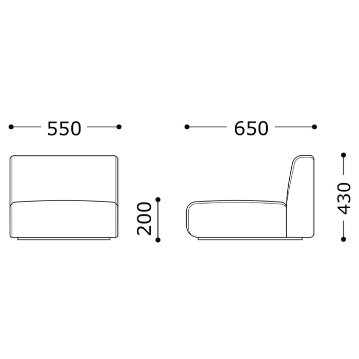 浮橋（既製品）【うきはし】業務用座布団の画像