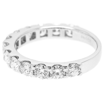 プラチナ900 THJ「美」エタニティリング D1.1ctの画像