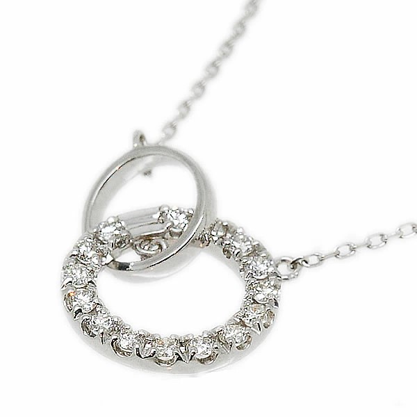 K18 THJ Love Circleネックレス D0.25ct の画像