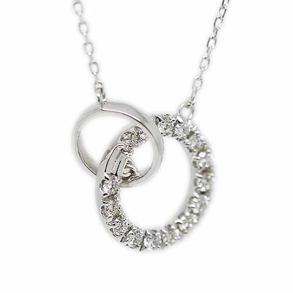 K18 THJ Love Circleネックレス D0.25ct の画像