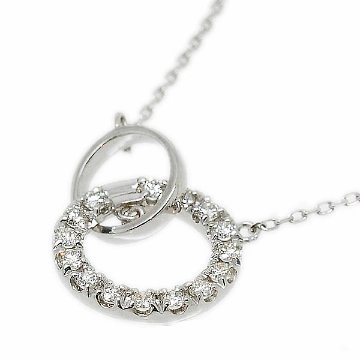 K18 THJ Love Circleネックレス D0.25ct の画像