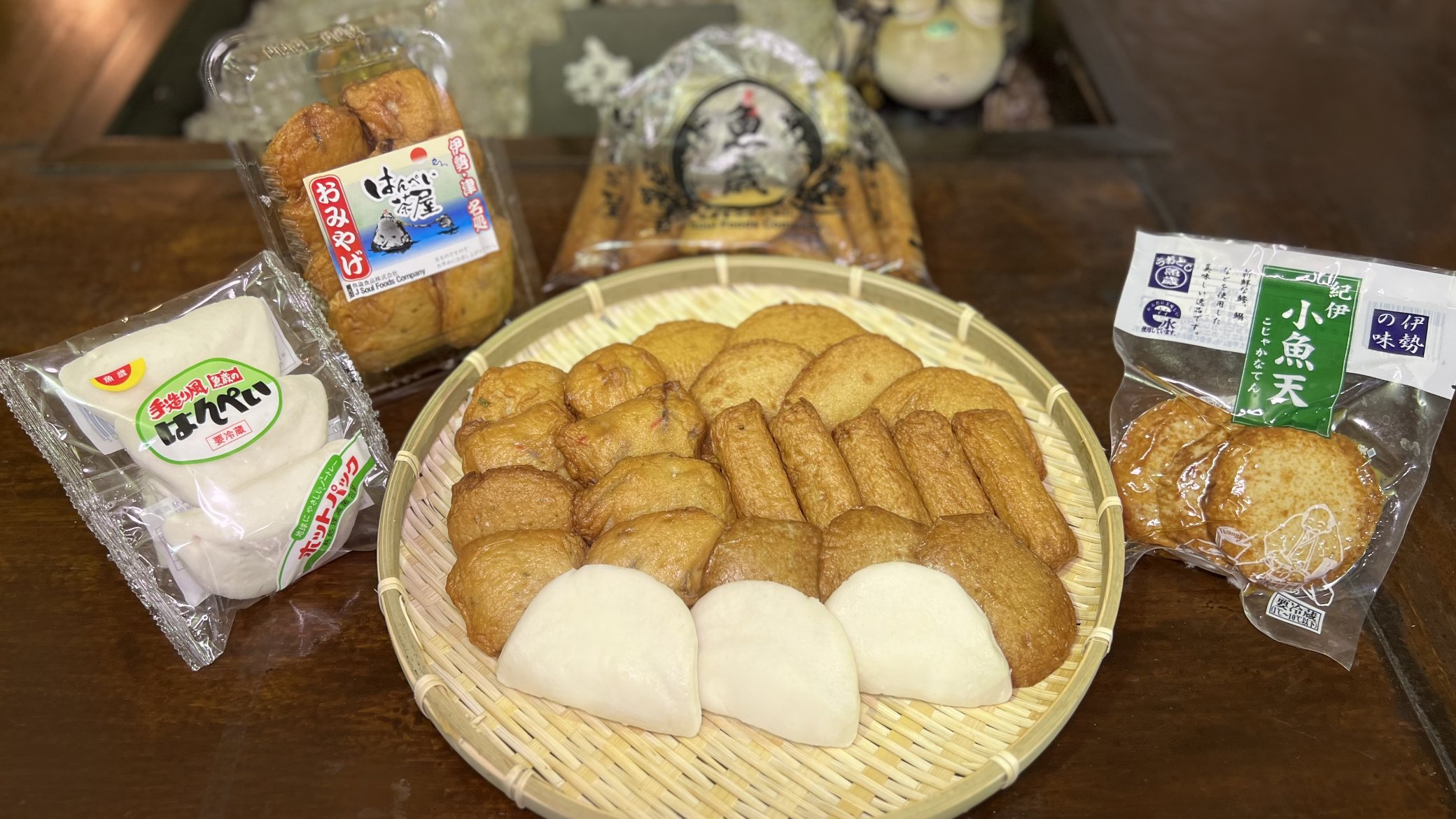 【定番】おでん　セット　2～3人前　送料無料　8種24枚　ギフト　伊勢　ご当地　さつま揚げ　天ぷら　組み合わせ　8種類　魚歳　おでん種　お得　練り物　すり身　鍋　魚　かまぼこ　蒲鉾の画像