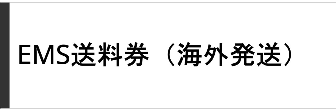 EMS送料券（海外発送）