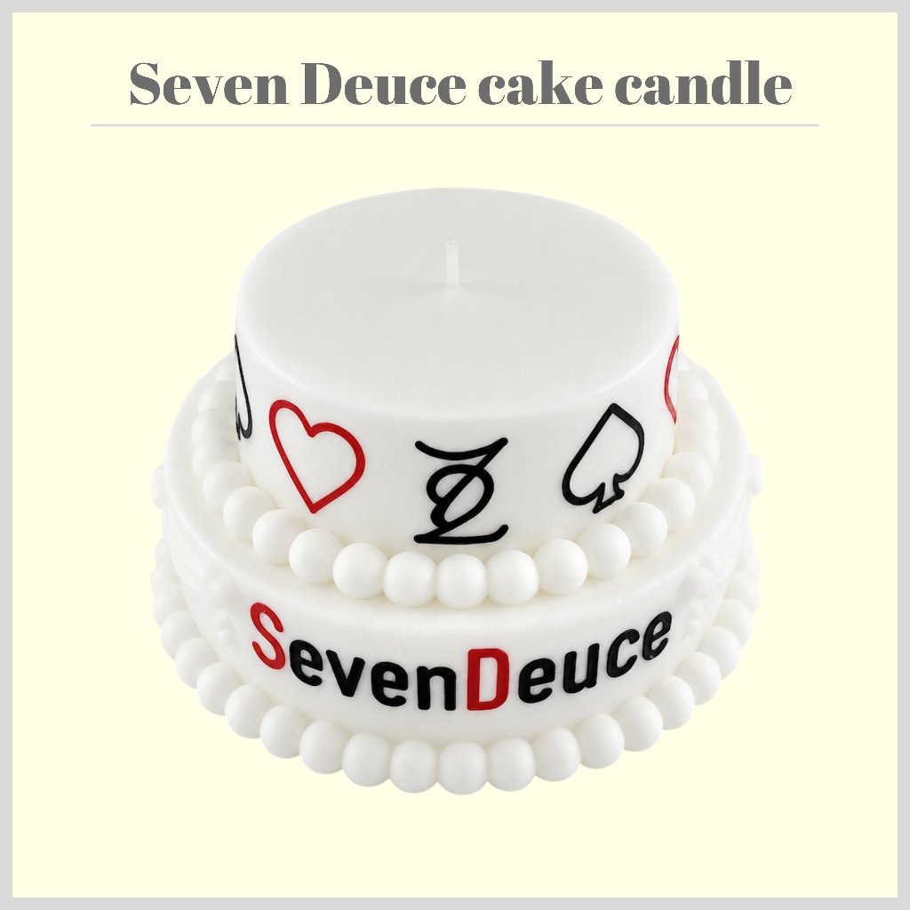 ① Seven Deuce ケーキキャンドルの画像