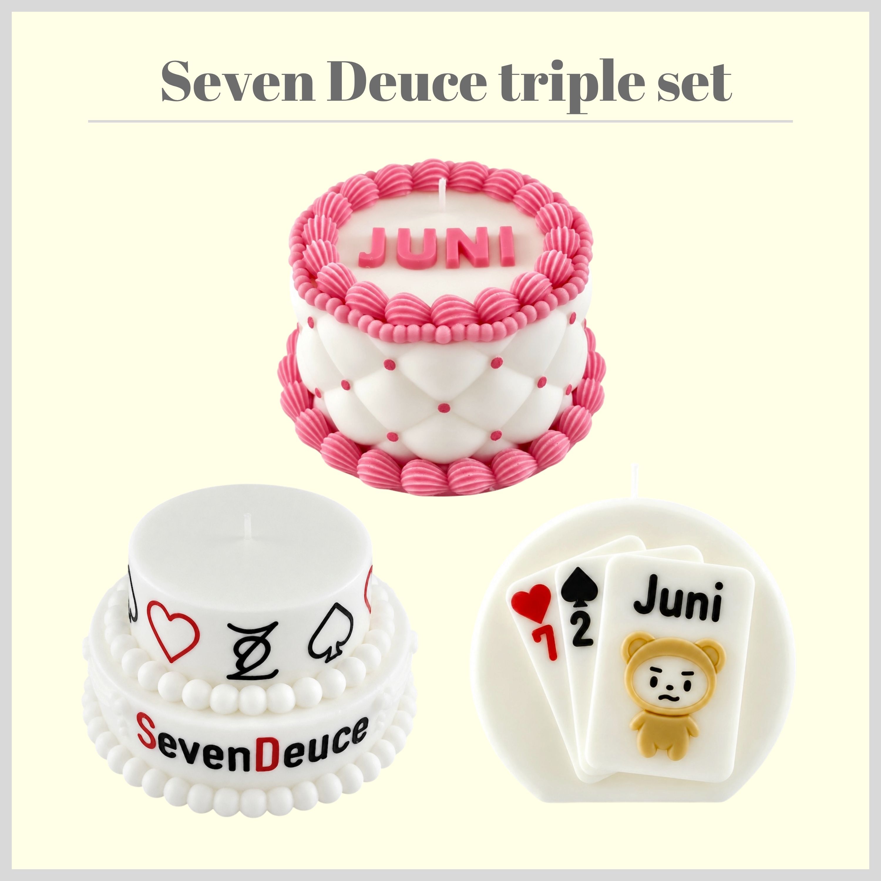 ③ Seven Deuce ３点セットの画像