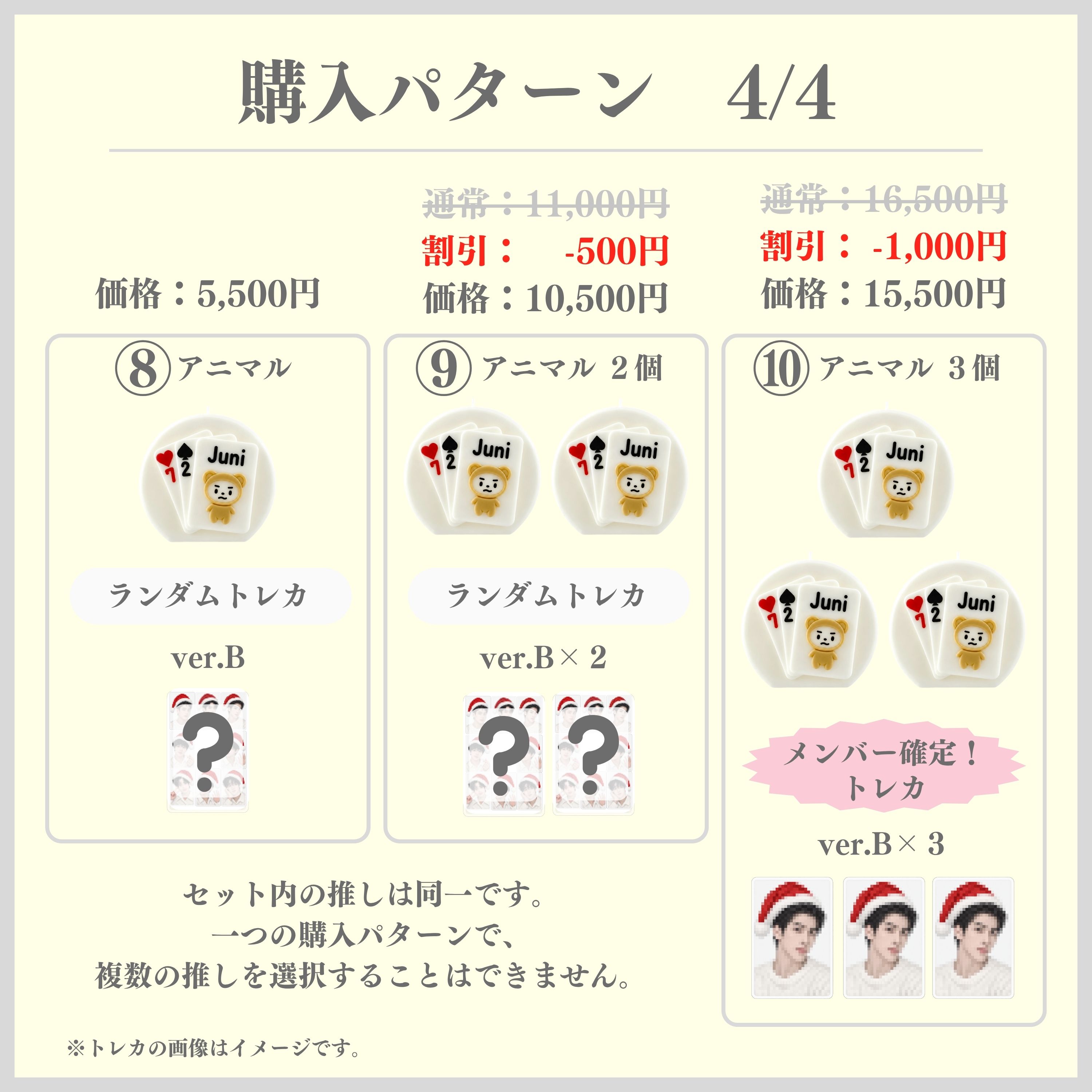 ⑤ ケーキキャンドルの画像